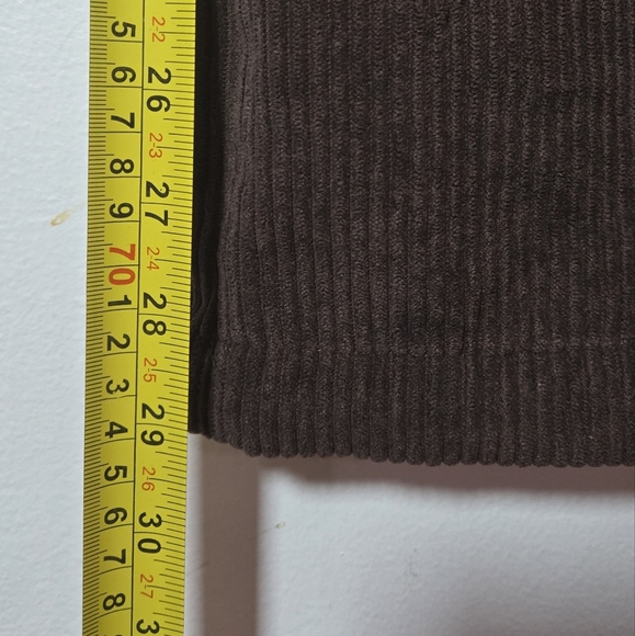 SO Goods For Life Womens Brown Corduroy High Rise Wide Leg Pants XS - Picture 7 of 16